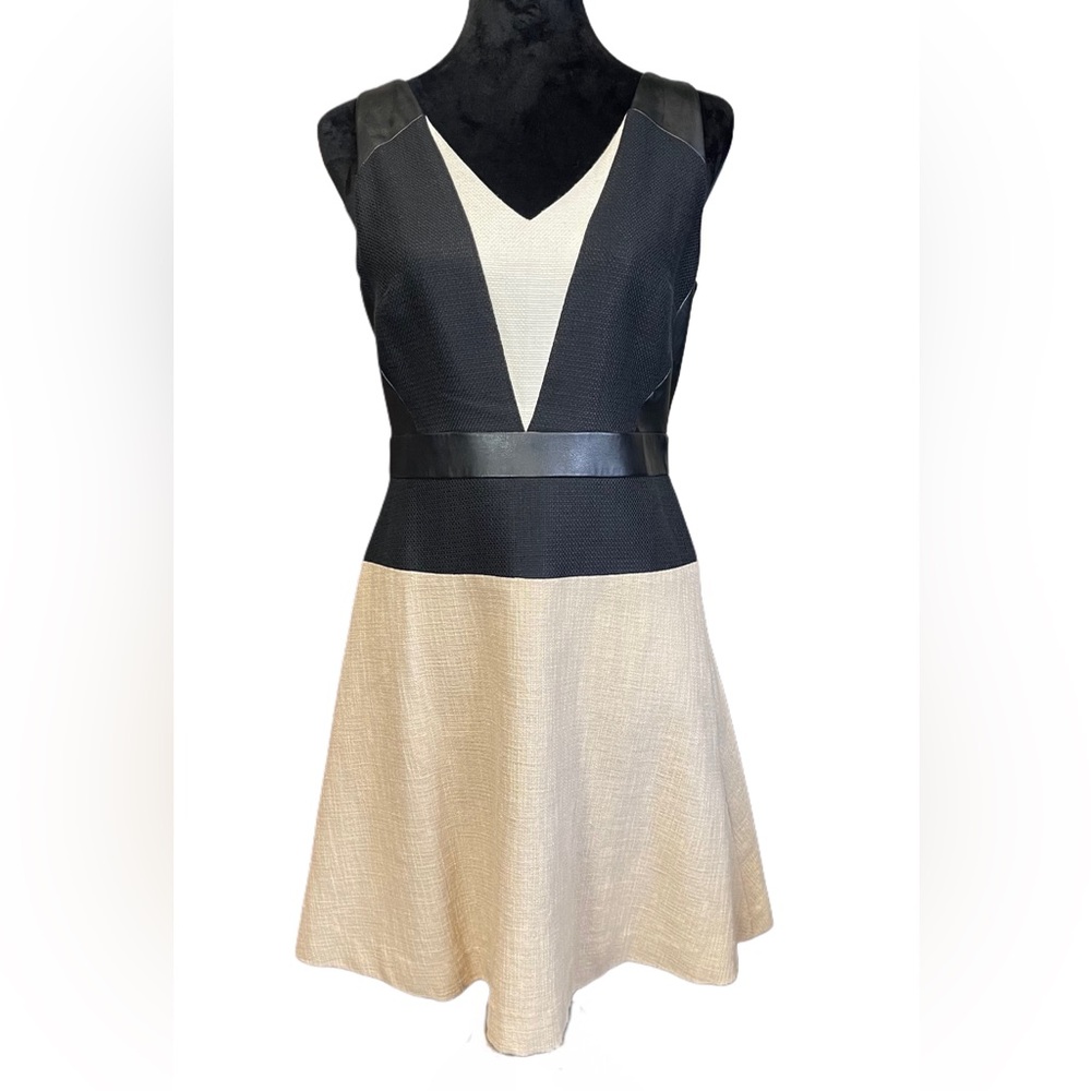 🎉SALE🎉Ann Taylor Tri-color Sleeveless A-Line Dress | Size 8P